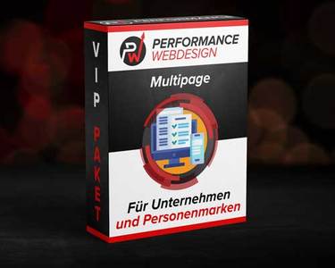 Performance Webdesign Multipage – Premium VIP