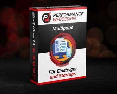 Performance Webdesign Multipage – Startup